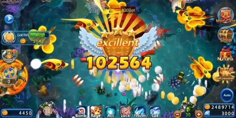Linh hoạt tài chính với đa dạng level bắn cá online