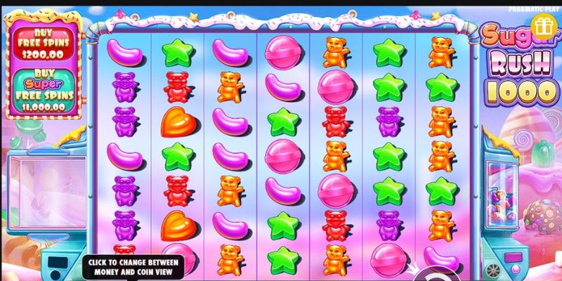 Sugar Rush chủ đề kẹo ngọt
